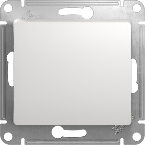 Механизм выключателя Systeme Electric 1-клавишный GLOSSA белый SchE GSL000111