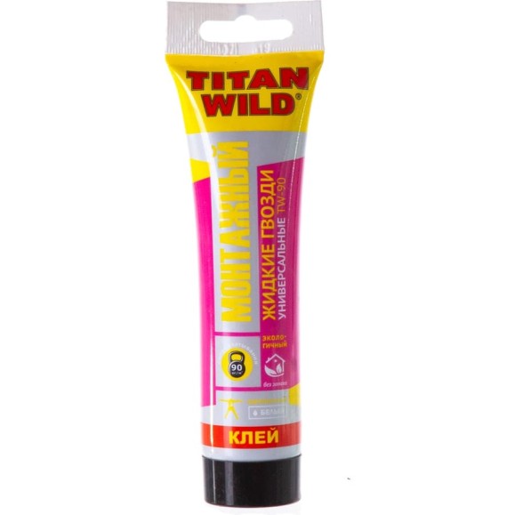 Универсальные жидкие гвозди TITAN WILD 100 мл TWuni 100 Универсальные жидкие гвозди TITAN WILD 100 мл TWuni 100