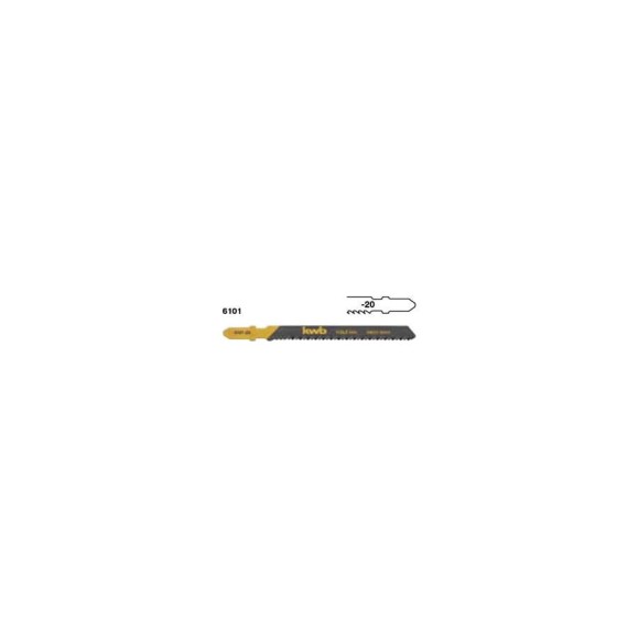Пилки для лобзика 2 шт. T 111B S20 KWB 6101-20
