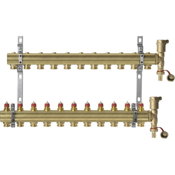 Комплект коллекторов Danfoss FHF-2 set , 11 выходов 088U0711 049508 Комплект коллекторов Danfoss FHF-2 set , 11 выходов 088U0711 049508