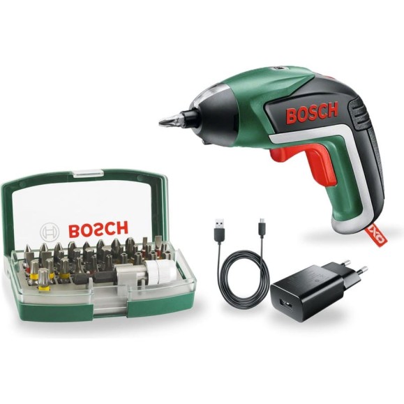Аккумуляторная отвертка Bosch IXO V Bit Set 0.603.9A8.00S
