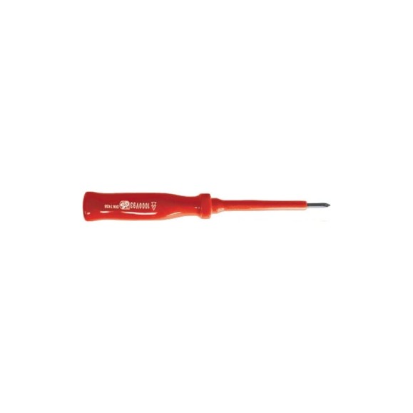 Крестовая изолированная отвертка РН 1х100 мм FIT IT 55807