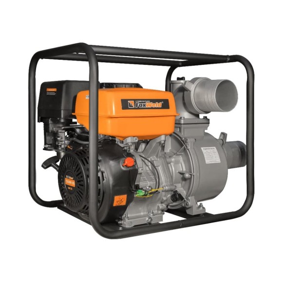 Бензиновая мотопомпа FOXWELD 1500W100 7252 Бензиновая мотопомпа FOXWELD 1500W100 7252