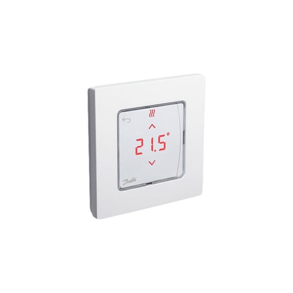 Сенсорный комнатный термостат Danfoss Icon встраиваемый 24 В 088U1050