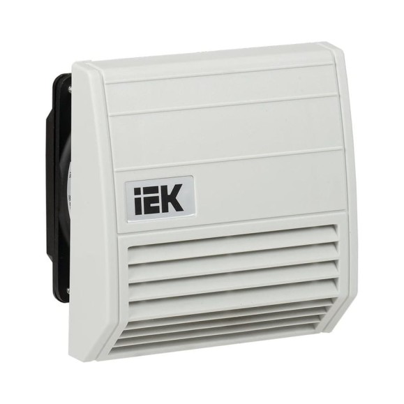 Вентилятор с фильтром IEK 21 куб.м./час IP55 YCE-FF-021-55