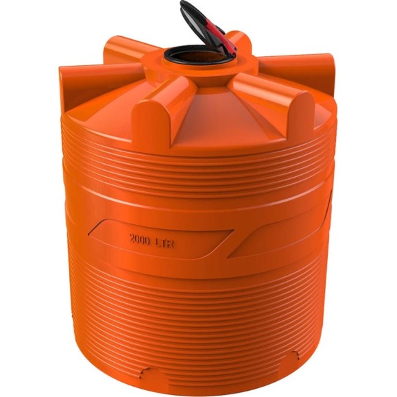 Емкость POLIMER GROUP V 2000 КАС оранжевая TVKAC2000Y3