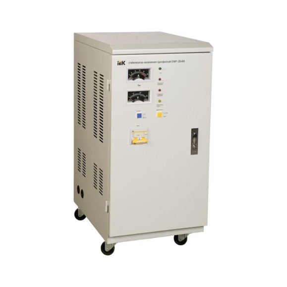 Стабилизатор напряжения IEK СНИ 1 20кВА 1ф IVS10-1-20000 289339