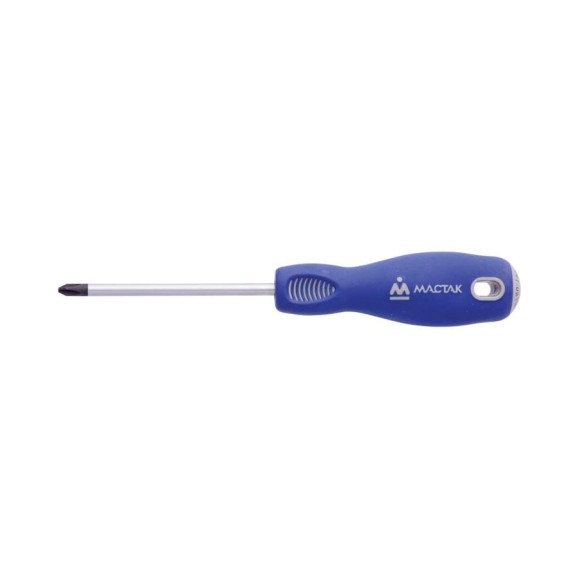Крестовая отвёртка МАСТАК Pozidriv 1х100 мм 042-01100H Крестовая отвёртка МАСТАК Pozidriv 1х100 мм 042-01100H