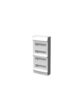 Настенный бокс ABB Mistral41 48М без двери без клемм белый 1SPE007717F0700