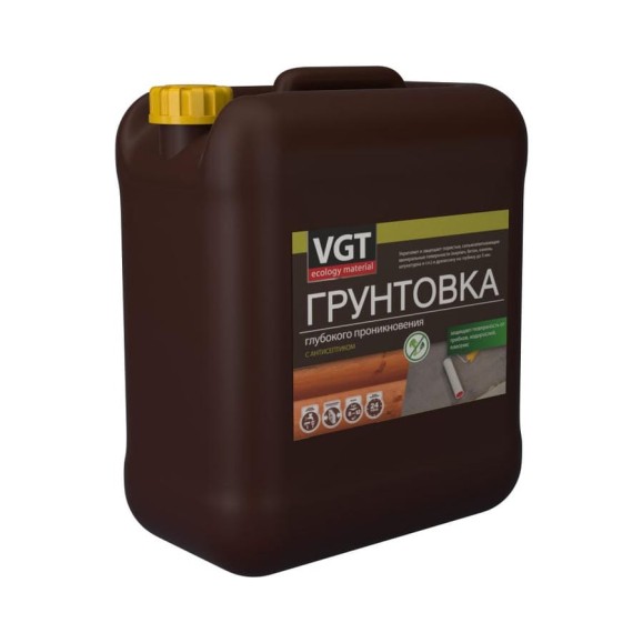 Грунтовка глубокого проникновения VGT ВД АК 0301 с антисептиком 10 кг 11602977 Грунтовка глубокого проникновения VGT ВД АК 0301 с антисептиком 10 кг 11602977