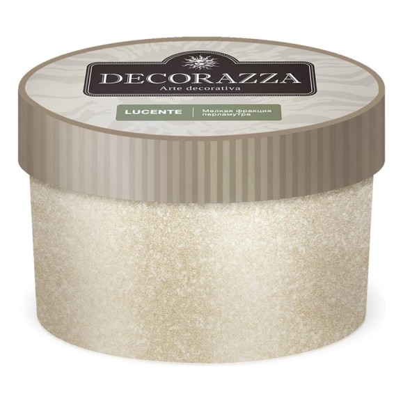 Наполнитель для придания декоративного эффекта DECORAZZA LUCENTE Glitter argento GL A 30 г DGL-A-030
