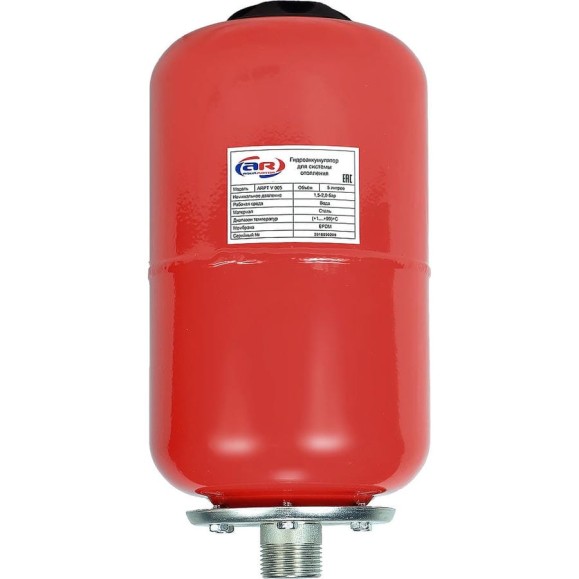 Гидроаккумулятор стальной, красный AquamotoR ARPT V 005 AR201009