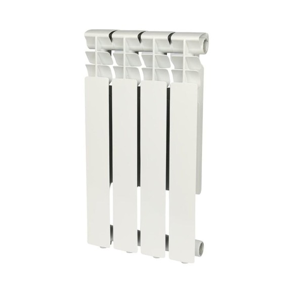 Алюминиевый радиатор ROMMER Optima 500 4 секции RAL9016 89556