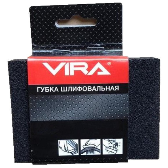 Губка шлифовальная (25х70х100 мм; зерно 100) VIRA 555040-1
