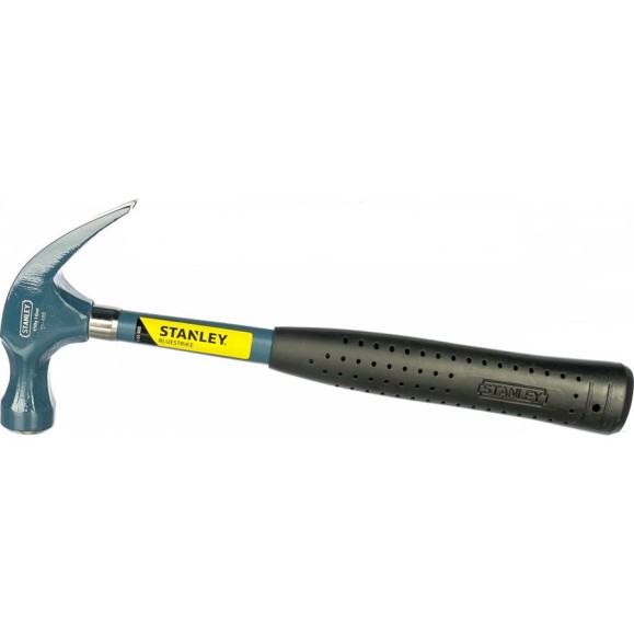 Молоток с гвоздодером 450 гр Stanley BLUE STRIKE 1-51-488