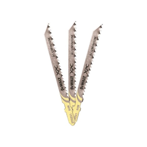 Пилка по алюминию и цветным металлам, 100х75х3.0х30 мм, 3 шт. DEWALT DT2221