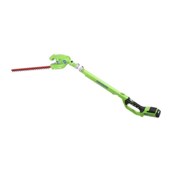 Аккумуляторный телескопический кусторез Greenworks G24PH51 2200207 Аккумуляторный телескопический кусторез Greenworks G24PH51 2200207