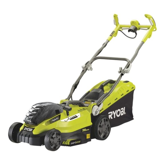 Гибридная газонокосилка Ryobi ONE+ RLM18X36H240 5133002589