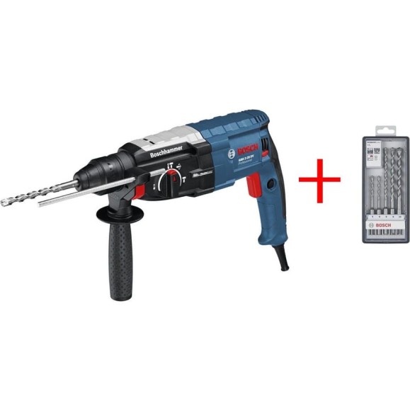 Перфоратор Bosch GBH 2-28 DFV + набор оснастки 0.611.267.204