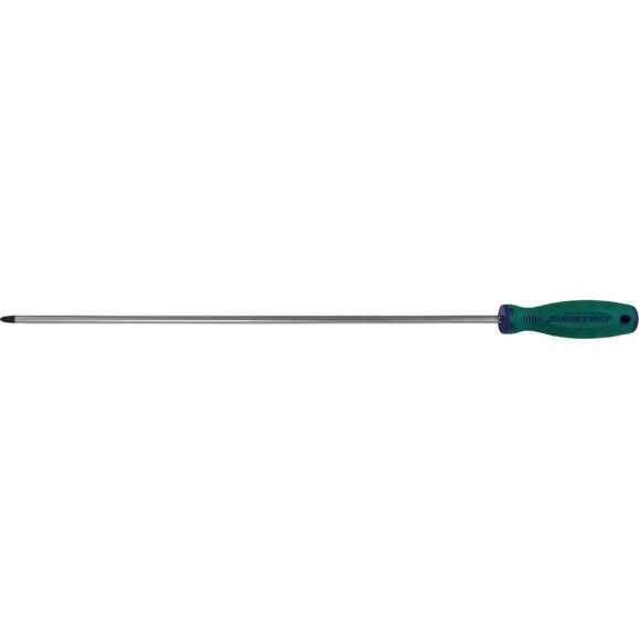 Стержневая крестовая отвертка Jonnesway Anti-Slip Grip D71P1400 PH 1x400 мм 46099 Стержневая крестовая отвертка Jonnesway Anti-Slip Grip D71P1400 PH 1x400 мм 46099