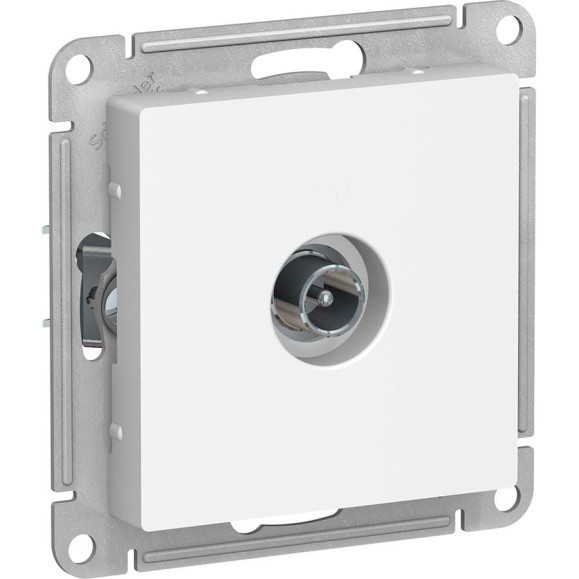 Механизм розетки TV Systeme Electric ATLAS DESIGN оконечный 1DB белый ATN000191 Механизм розетки TV Systeme Electric ATLAS DESIGN оконечный 1DB белый ATN000191