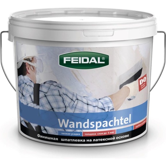 Финишная шпатлевка Wandspachtel 4 кг Feidal 20022
