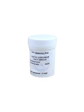 Паста алмазная шлифовальная (100 г; 20/14; АСМ; НОМ) КристАл Лтд 40109