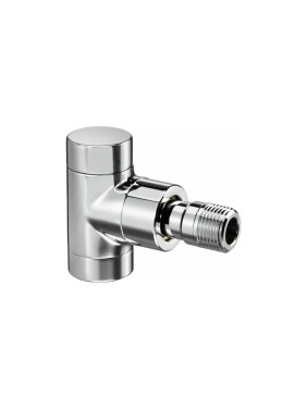 Вентиль Oventrop Combi E, запорный, на обратную линию, угловой, DN-15, 1/2", 1/2", ВН, PN 1166052