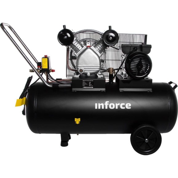 Ременной компрессор (100 л; 10 бар; 510 л/мин) Inforce BCX-100L 04-06-31 Ременной компрессор (100 л; 10 бар; 510 л/мин) Inforce BCX-100L 04-06-31