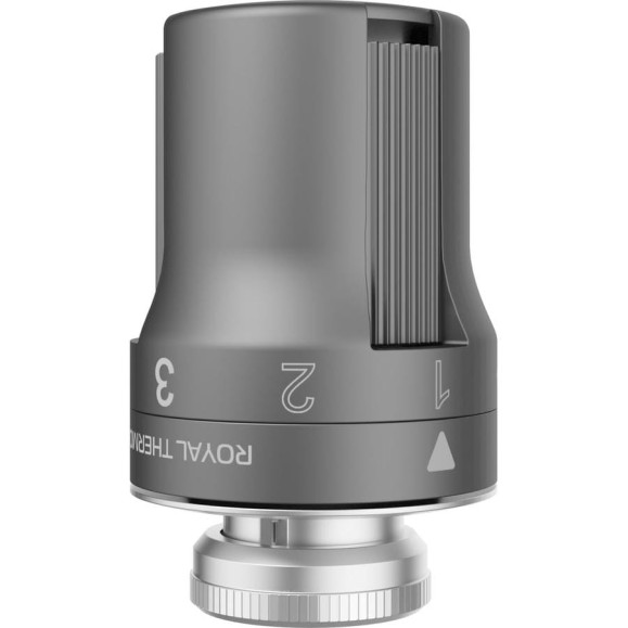 Жидкостная термоголовка ROYAL THERMO M30 x 1,5 серебро 50 штук НС-1185168