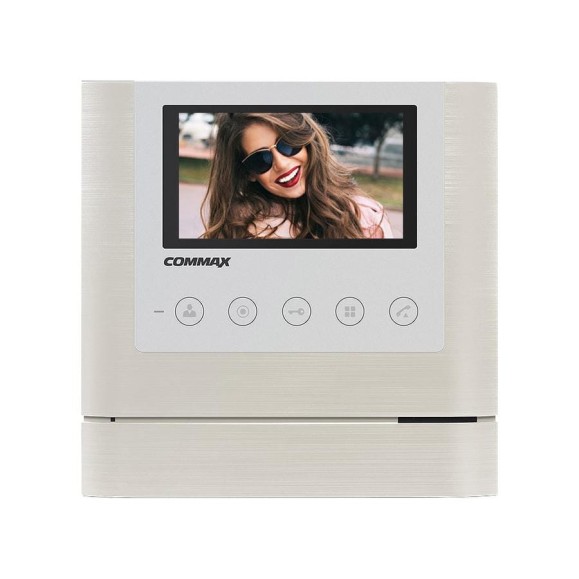 Цветной видеодомофон COMMAX белый CDV-43M Metalo Цветной видеодомофон COMMAX белый CDV-43M Metalo
