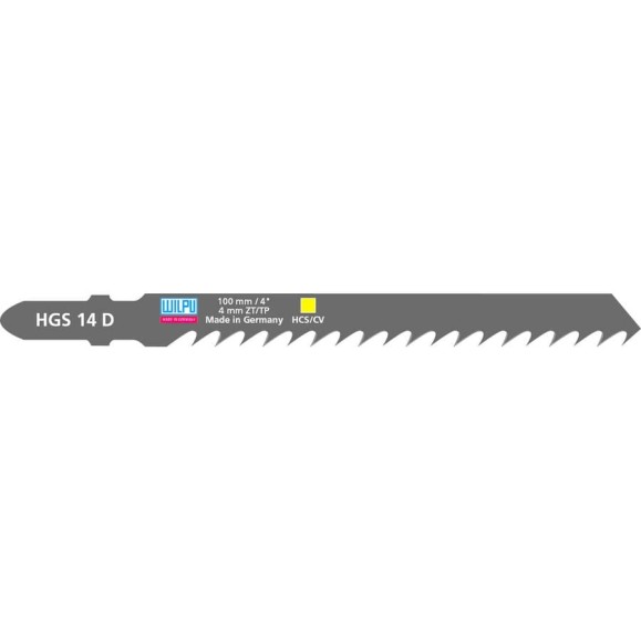 Пилка по дереву HCGS 14 D 5 шт. WILPU 0222200005