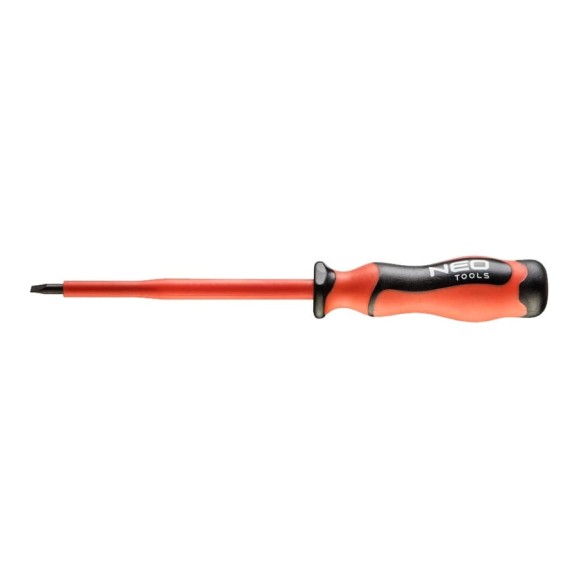 Шлицевая отвертка NEO Tools 1.0x5.5x125 мм, 1000 В 04-153