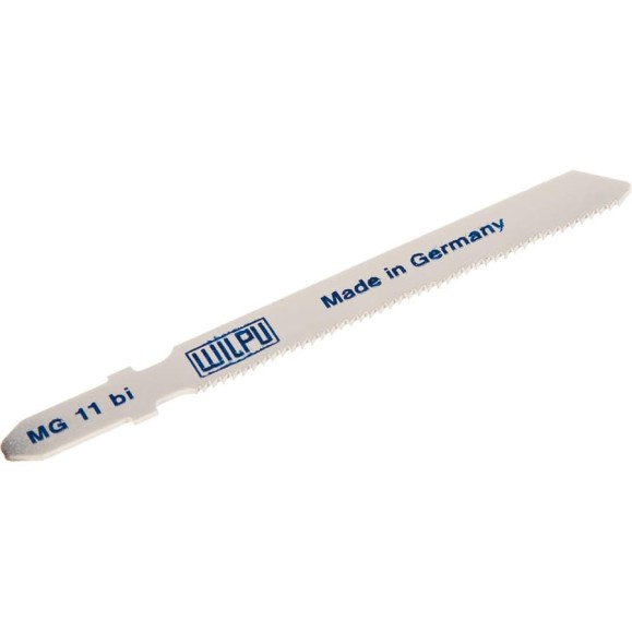 Пилка по металлу MG 11 bi (5 шт; 76.5х7.8х1 мм; 55 мм; 21 TPI; BiM) WILPU 0255100005