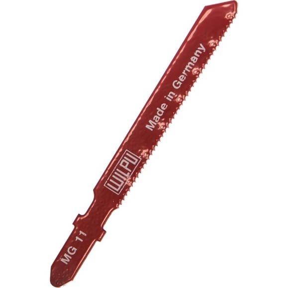 Пилка по металлу MG 11 (5 шт; 76.5х7.8х1 мм; 55 мм; 21 TPI; HSS) WILPU 0255000005