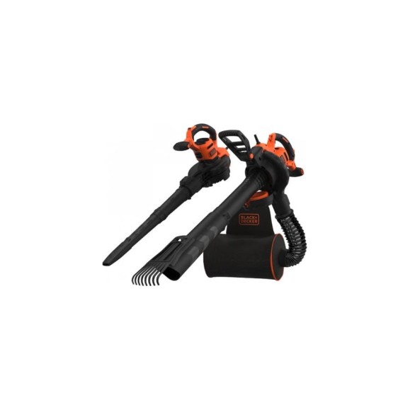 Садовый воздуходув/пылесос Black+Decker BackPack BlowerVac Strap Rake BEBLV301 Садовый воздуходув/пылесос Black+Decker BackPack BlowerVac Strap Rake BEBLV301