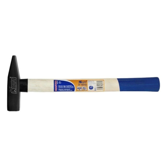 Слесарный молоток с деревянной рукояткой 400 г KRAFT KT 700700 Слесарный молоток с деревянной рукояткой 400 г KRAFT KT 700700