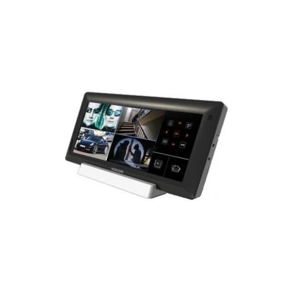 Цветной монитор видеодомофона без трубки hands-free KOCOM KVR-A510 черный встроенный DVR СП16665