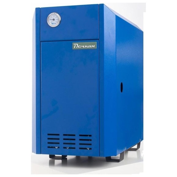 Газовый отопительный котел Печкин КСГВ-40 синий, с авт. Novasit-820 300109