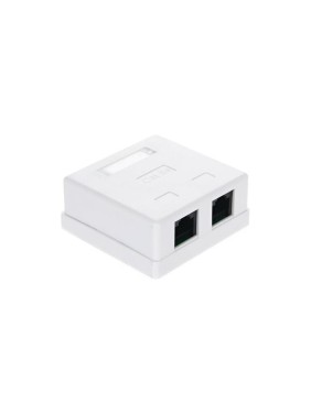 Внешняя двойная розетка TV-COM RJ-45 /UTP/ категирии 5E,STV-2RJ45U
