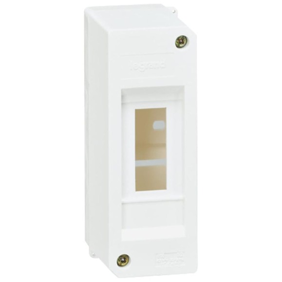 Щиток Legrand накладной Mini S 2 модуля белый RAL 9010 001356