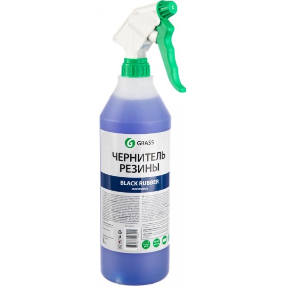 Чернитель резины с профессиональным тригером 1 л Grass Black Rubber professional 110215