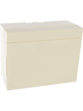 Навесной бокс ABB ЩРн-П-8М белая дверь Basic E с клеммами 1SZR004002A2103