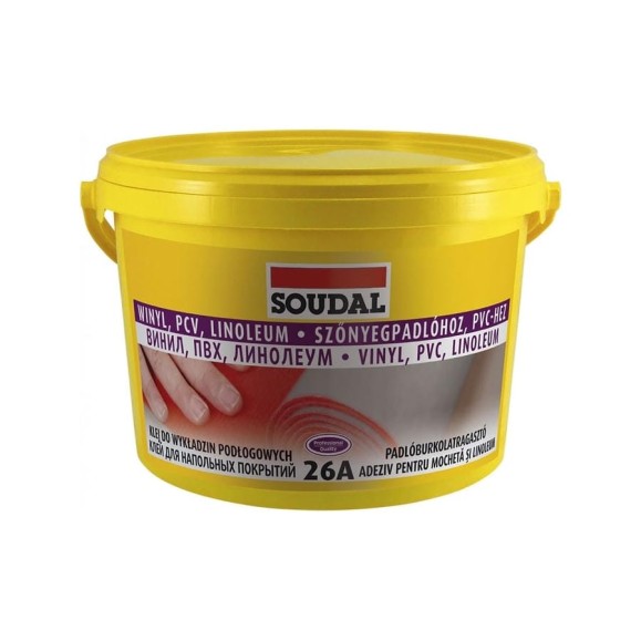 Клей для напольных покрытий SOUDAL 26А 5 кг 107642