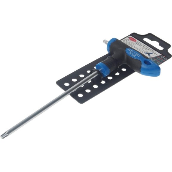 Т-образный ключ с прорезиненной рукояткой ROCKFORCE TORX T30x150мм RF-76730G