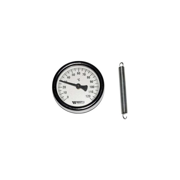 Термометр Watts F+R810 TCM биметаллический, накладной, 80mm, 0-120C 10006505 Термометр Watts F+R810 TCM биметаллический, накладной, 80mm, 0-120C 10006505