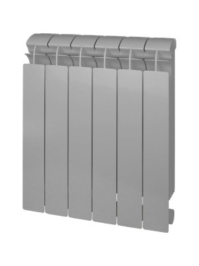 Биметаллический радиатор Global STYLE PLUS 500 6 секций, боковое подключение RG008UNRCR4LH7