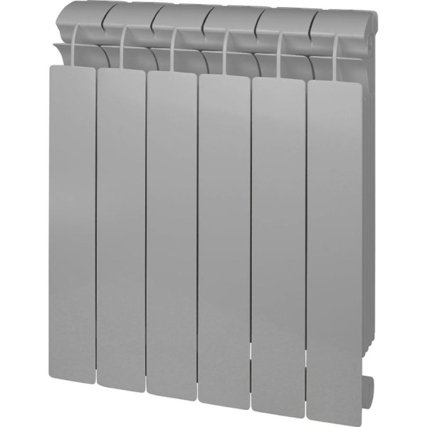 Биметаллический радиатор Global STYLE PLUS 500 6 секций, боковое подключение RG008UNRCR4LH7