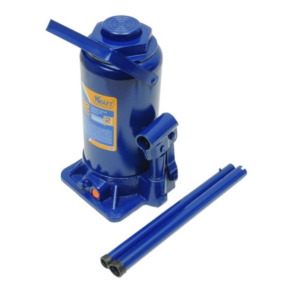 Бутылочный домкрат KRAFT 32 т, min 265mm-max 465mm KT 800022