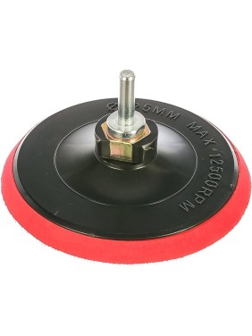 Диск шлифовальный с липучкой 125 мм, М14 + переходник для дрели FIT IT 39623